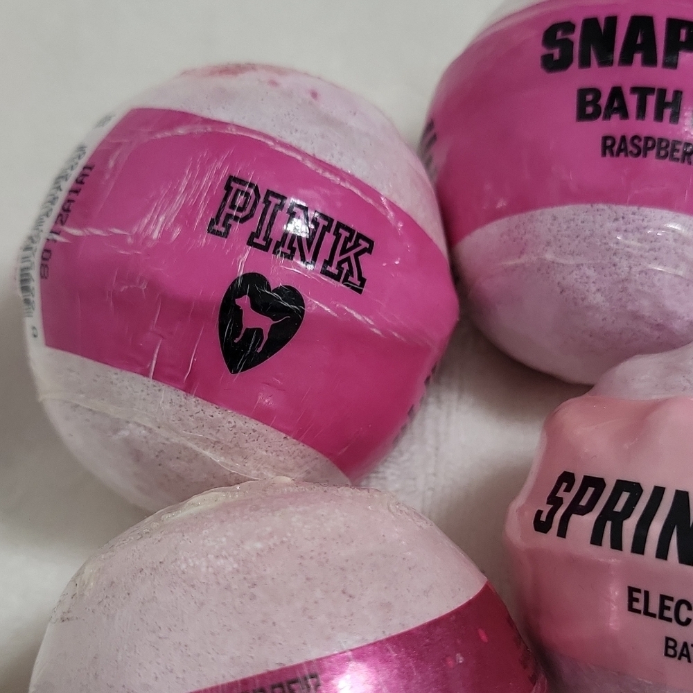 PINK Bath Bombs Spring Feels Unicorn Vibes Assorted Scents 4.6 oz lot of 11 - Picture 13 of 16